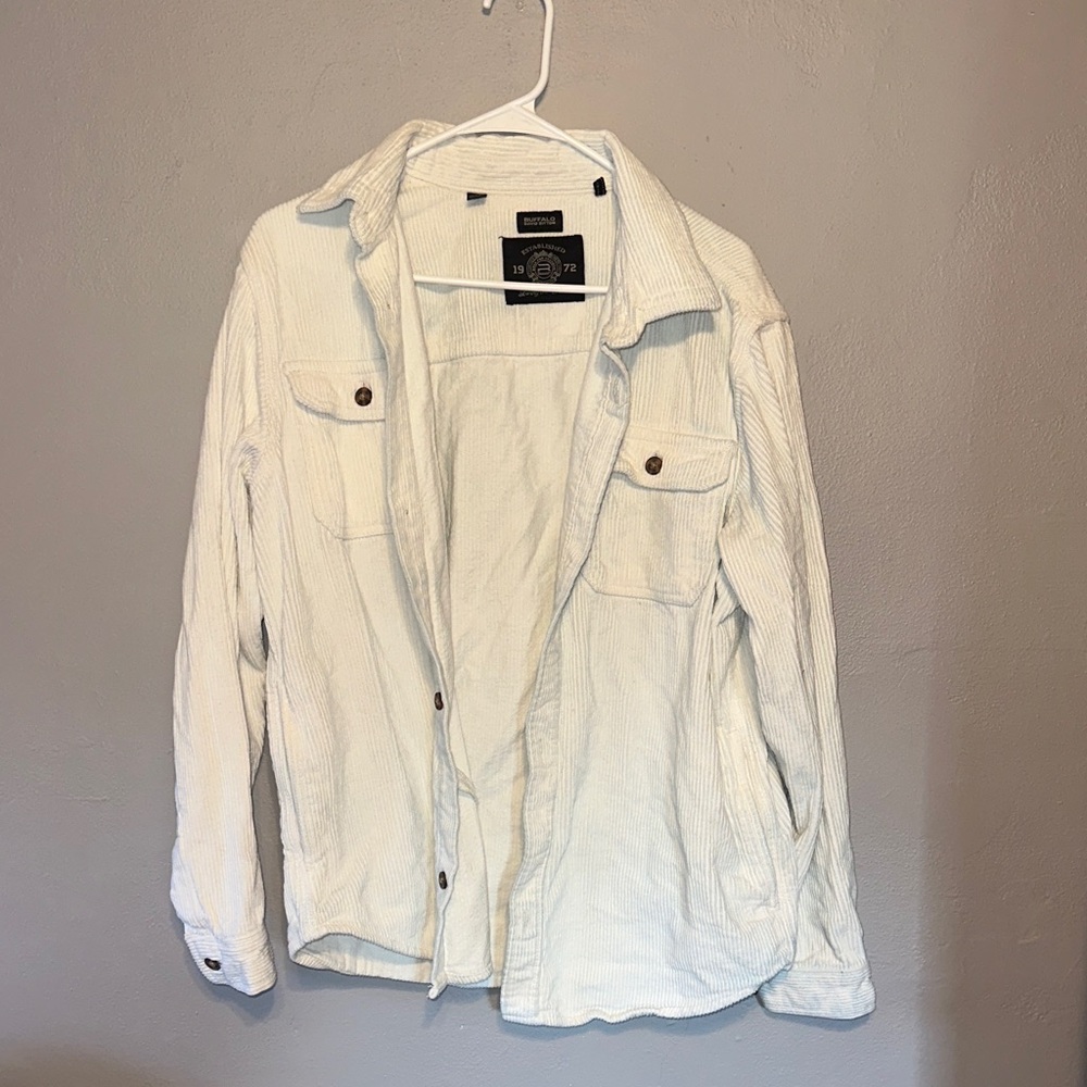 White corduroy jacket